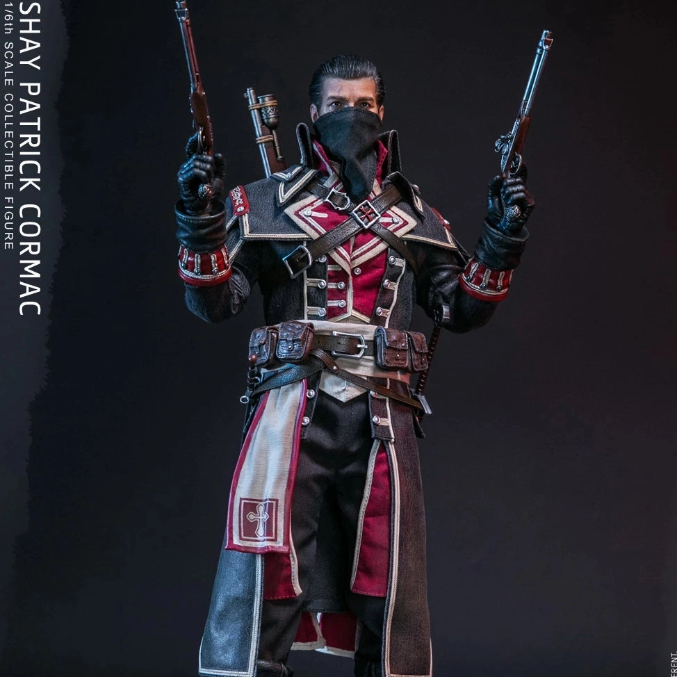 DAMTOYS DMS011 Assassin's Creed Shay Patrick Cormac 1/6th scale Collectible Figure Window Sill Vinyl Art