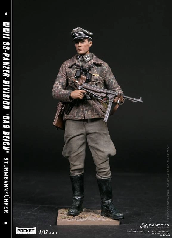 Digital Art DAMTOYS PES003 1/12 POCKET ELITE SERIES WWII SS-Panzer-Division "Das Reich"