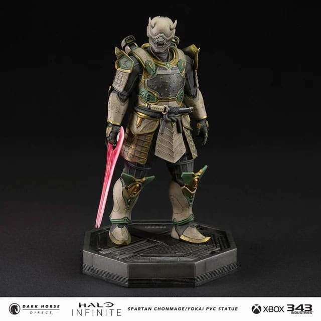 Hallway Display Gaming Model Dark Horse Comics Halo Infinite Spartan Chonmage/Yokai PVC Statue