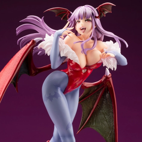 Darkstalkers Morrigan Bishoujo Statue Limited Edition Nursery Decor