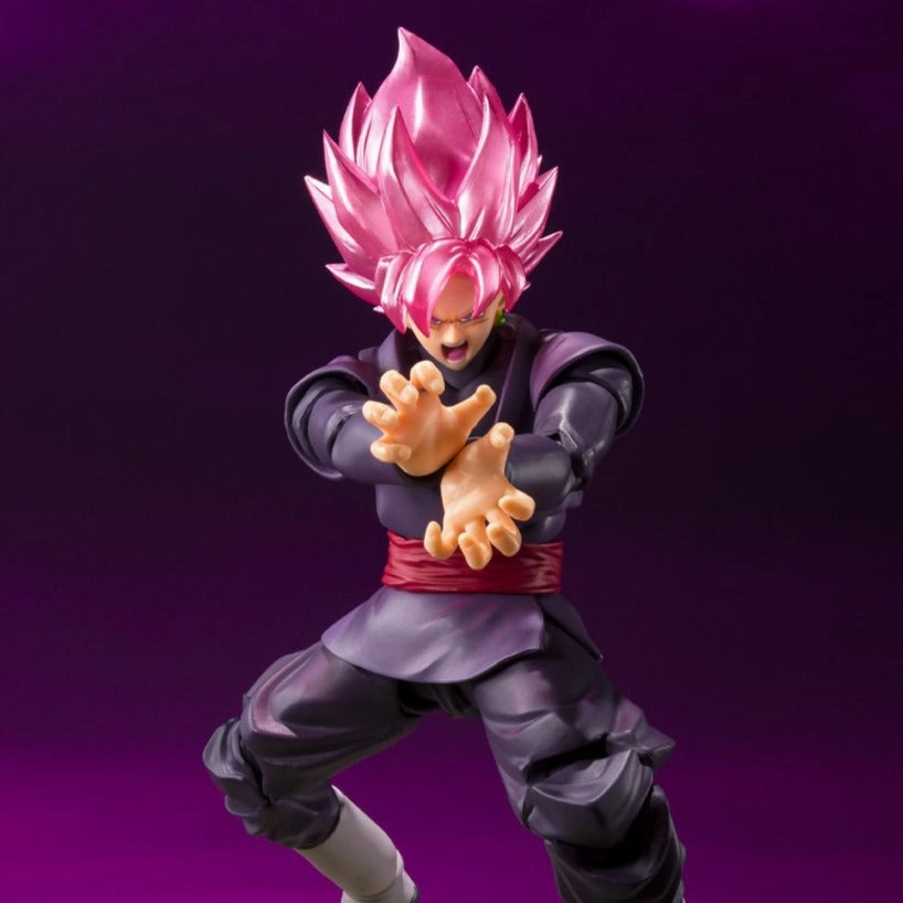 DB SUPER SUPER SAIYAN ROSE GOKU BLACK S.H.FIGUARTS Themed Background
