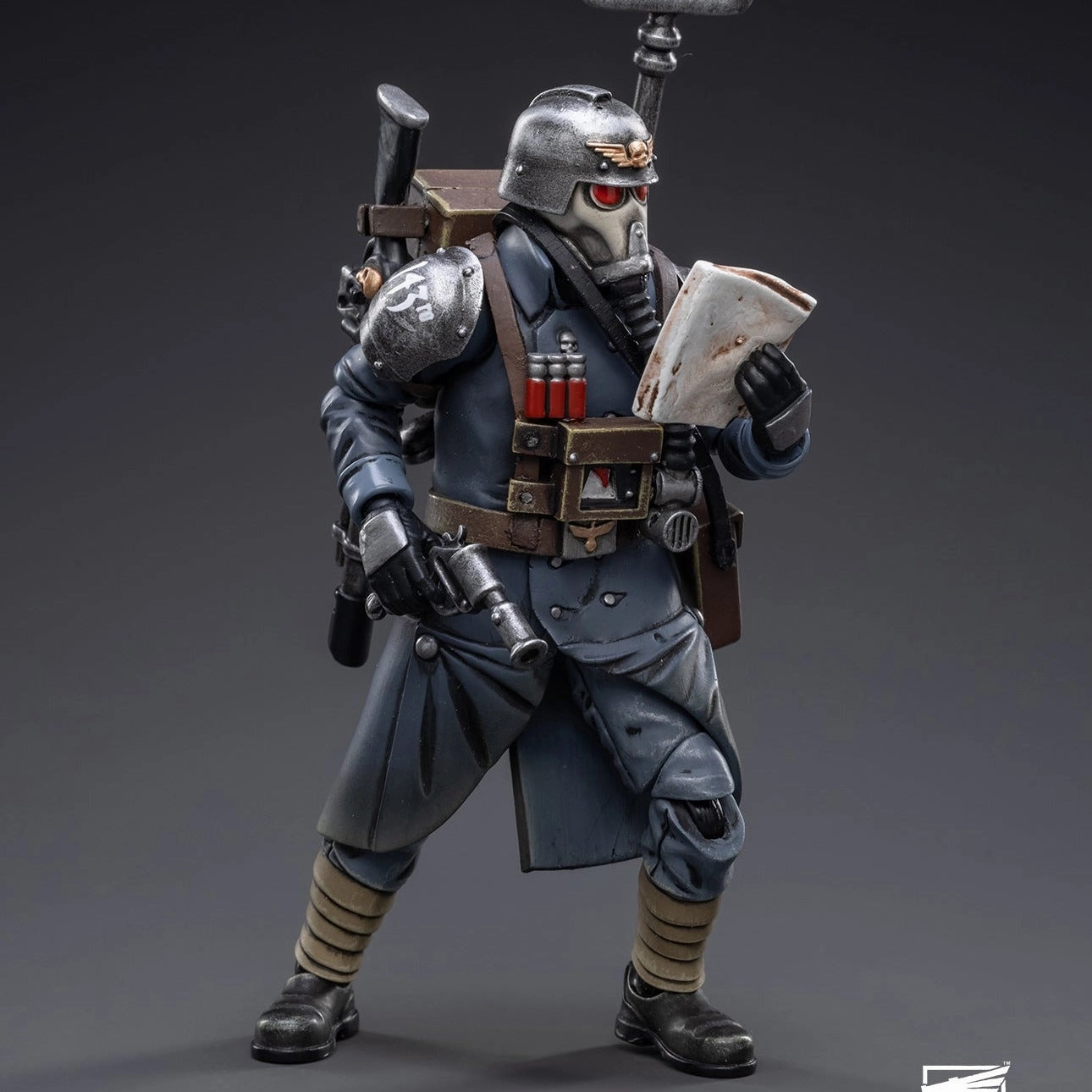 Limited Edition Chibi Sculpture WARHAMMER 40K Death Korps of Krieg Veteran Squad Guardsman Communications Specialist