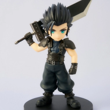 Final Fantasy VII Rebirth Adorable Arts Zack Fair Minimalist Home Paleontology Model