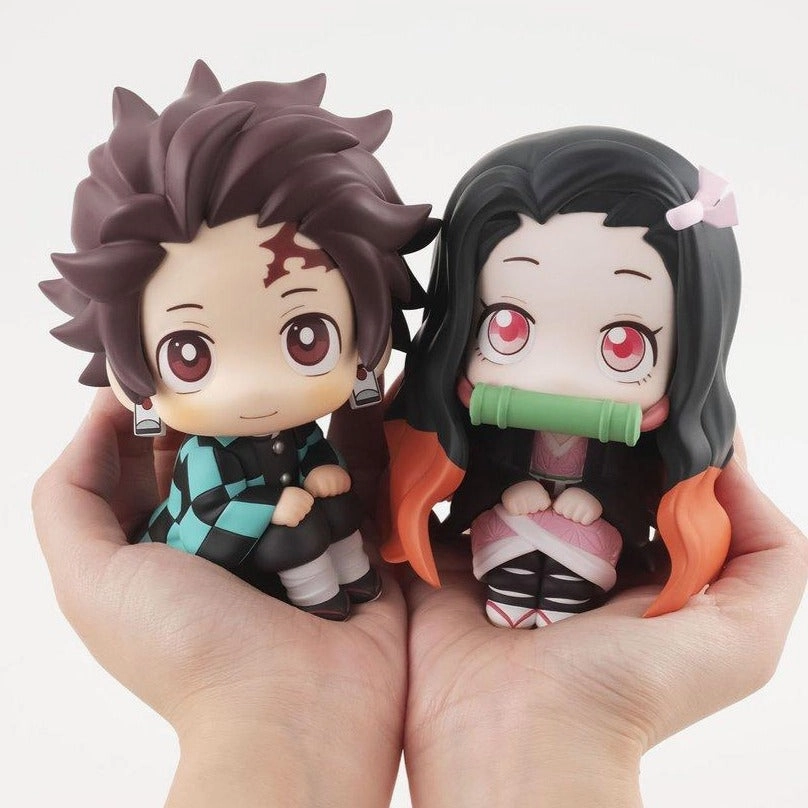 Demon Slayer MEGAHOUSE LOOK UP KAMADO TANJIRO & KAMADO NEZUKO SET ??with gift?? Sculpted Art Party Decoration