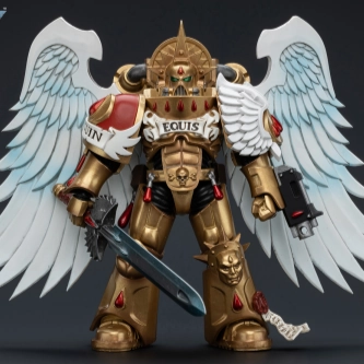 Gothic style [Backorder] WARHAMMER Blood Angels Sanguinary Guard with Encarmine Sword 2