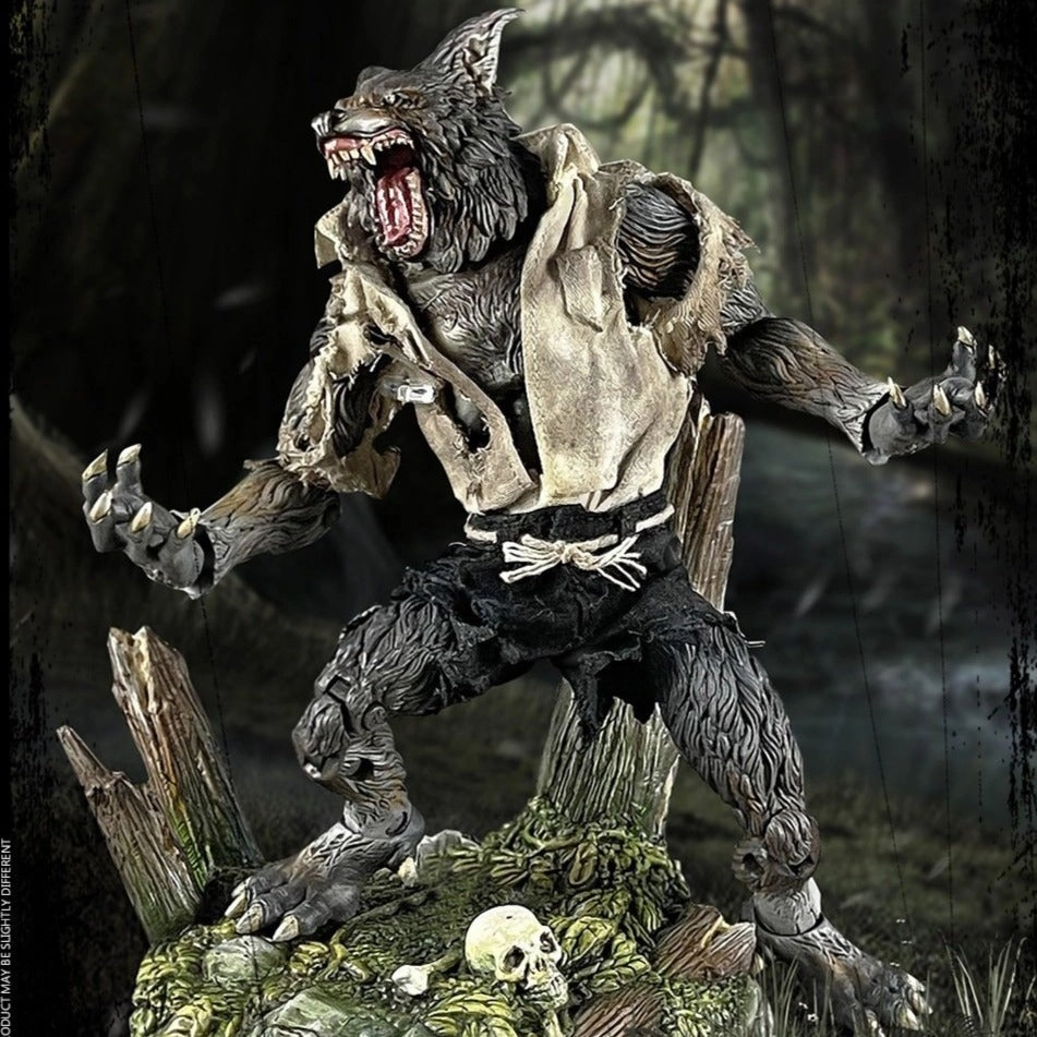 COOMODEL [CM-PM002] 1/12 Palmtop Monsters Jungle Howl Forest Werewolf Deluxe Version Paper Model Miniature Toy