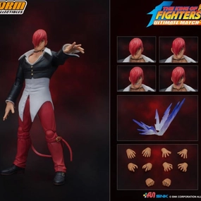 Chibi Object Family Heirloom King of Fighters 98 Ultimate Match Iori Yagami Action Figure