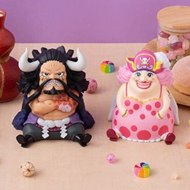 Lookup Kaido King of the Beasts ?? Big Mom (with gift) Toy Museum Ancient Sculpture