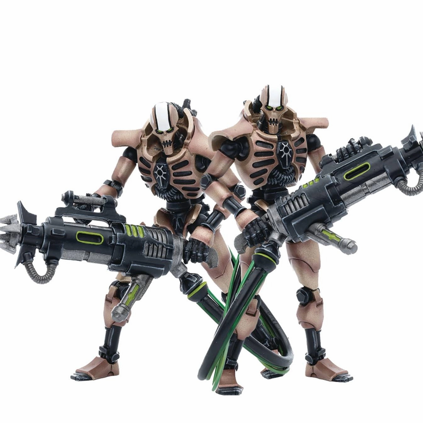 Animation Cel WARHAMMER 40K Necrons Szarekhan Dynasty lmmortal with Tesla Carbine (2 Figures Pack)