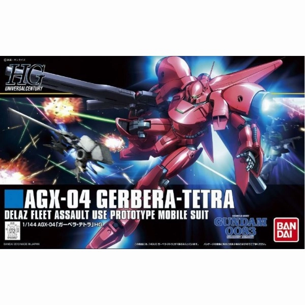 Modern Collectible Miniature Piece Bandai Hobby HGUC 1/144 #159 Gerbera Tetra (5055886)