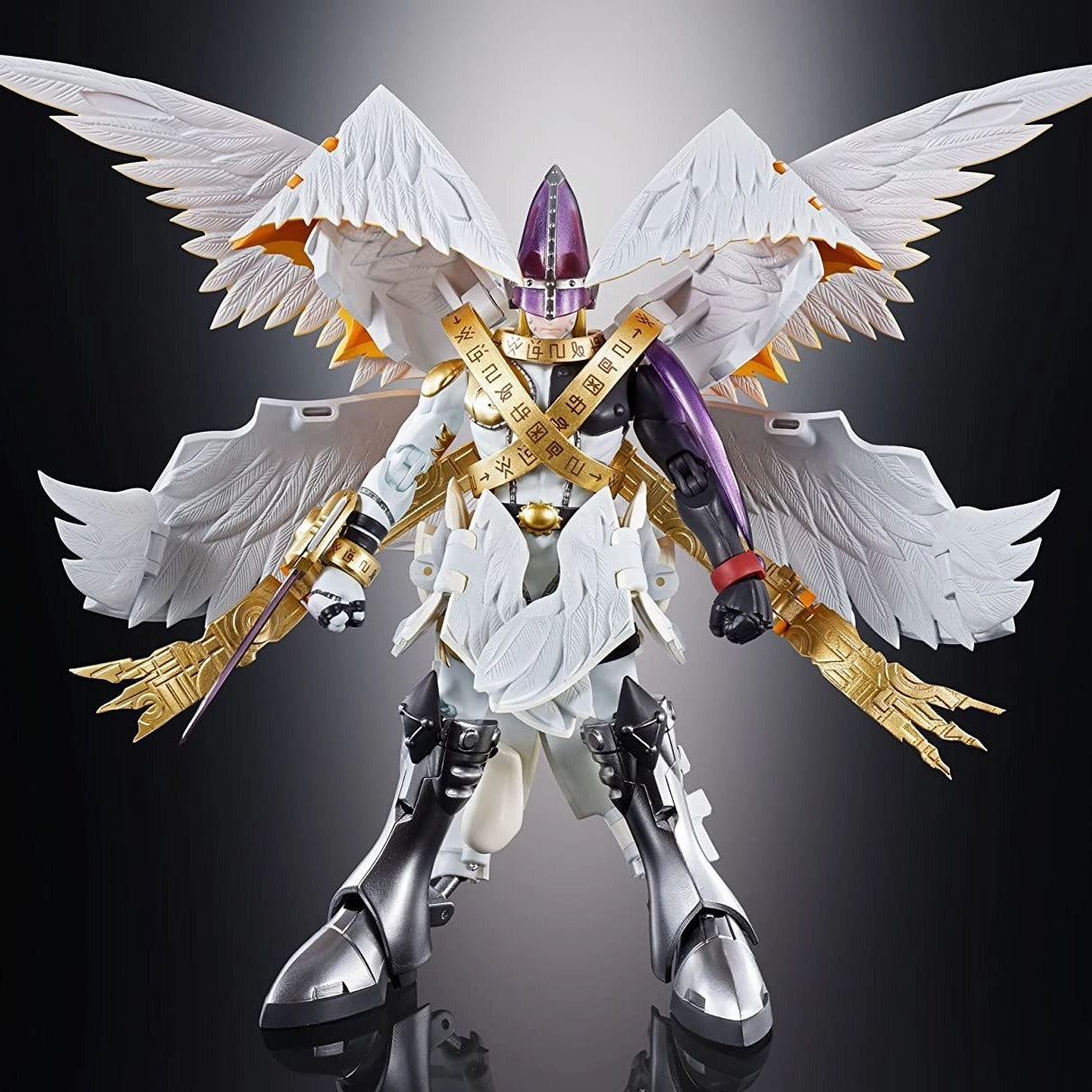 Digivolving Spirits 07 Holy Angemon Digimon Action Figure Premium Model