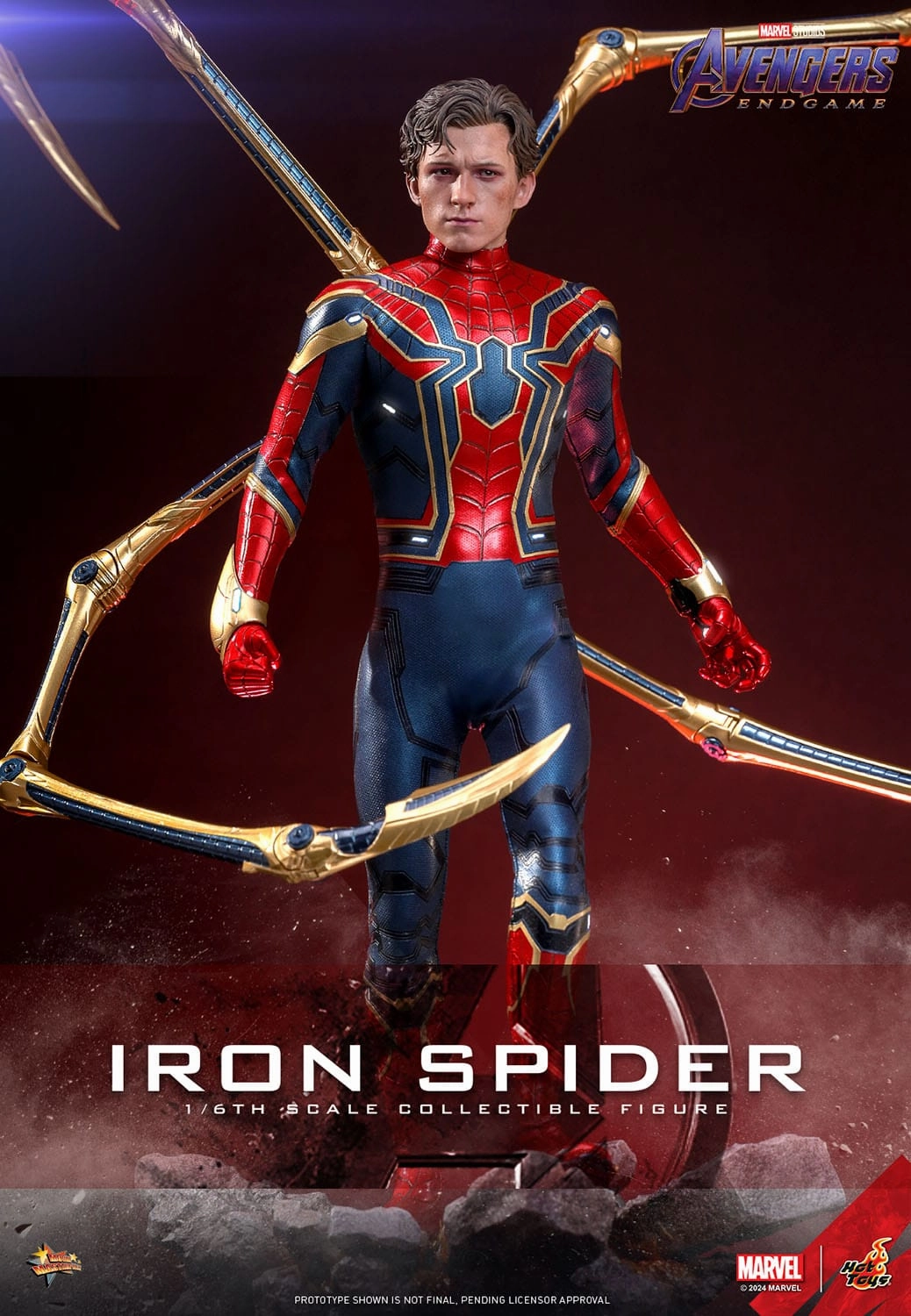 Hot Toys Iron Spider - Avengers: Endgame - MMS761 - 1/6 Scale Collectible Figure Evergreen Product Passionate Pursuit