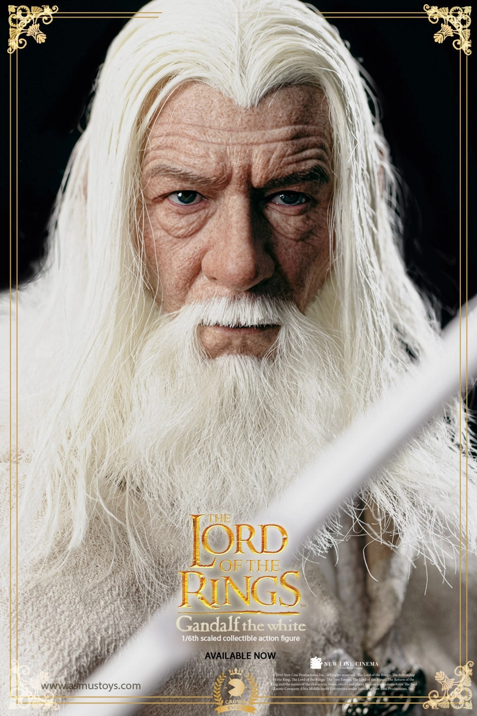 The Lord of the Rings The Crown Series Gandalf the White & Shadowfax 1/6 Scale Figure Set PVC Figure