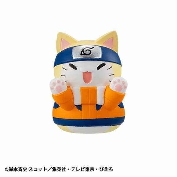 Gender Neutral Interactive Exhibit Mega Cat Project Naruto Nyaruto Come Here Sasuke-kun (Set of 8) (Reissue)