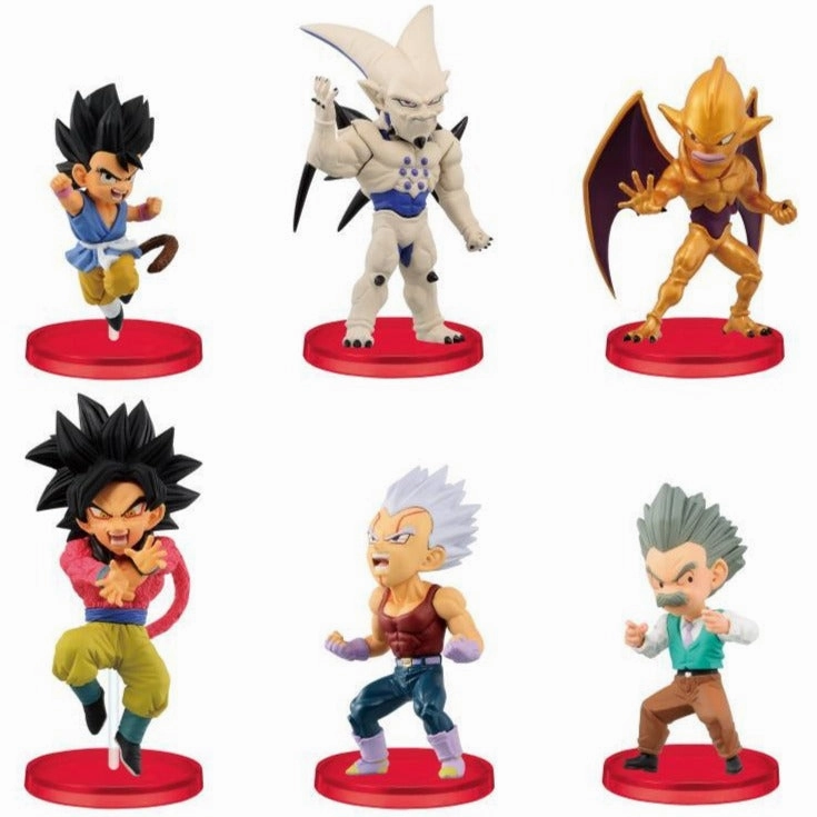Movie Toy Diverse Representation Dragon Ball GT World Collectable Figure WCF Vol.4 Set of 6 Figures