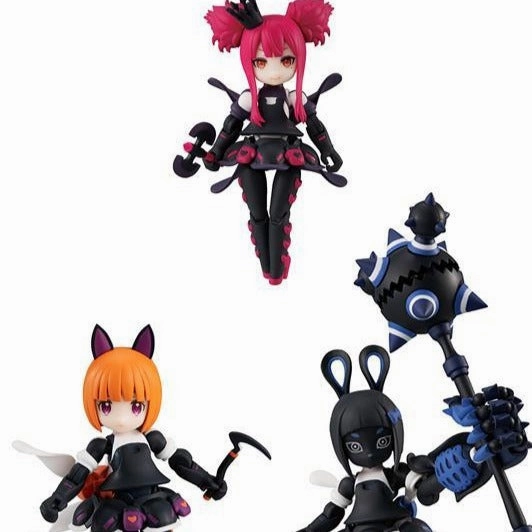 MEGAHOUSE DESKTOP ARMY K-303d Melissa Series (Set of 3 Characters) Gaming Article