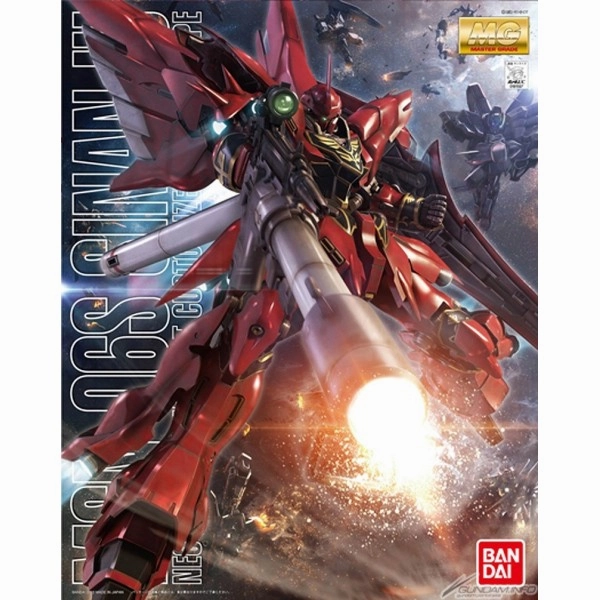 Customizable Toy Fantasy Statue [Backorder] Bandai Hobby MG 1/100 Sinanju (Anime Color Ver) (5061609)