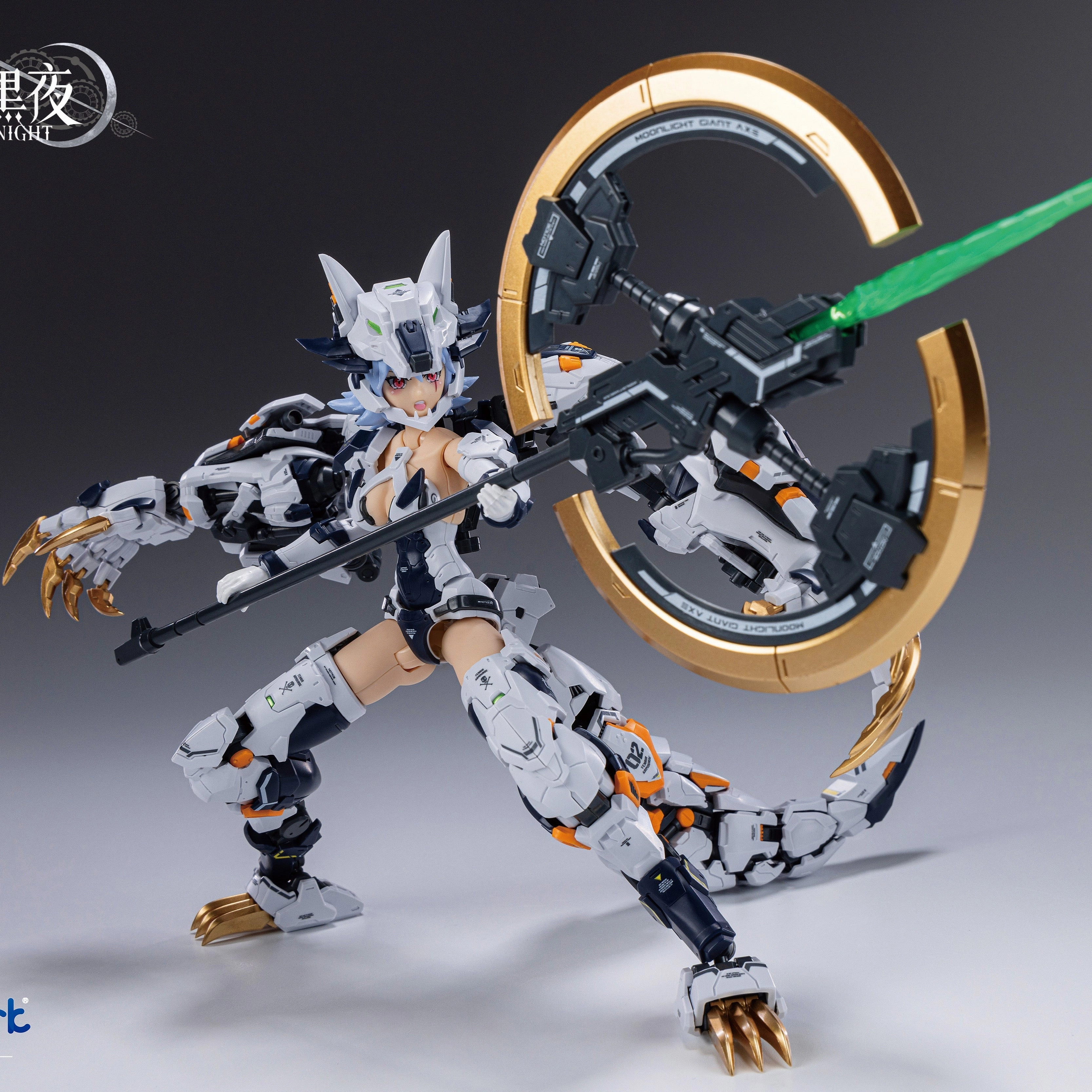 Limited Model Eastern Model SHENGGE A.T.K.Girl 1/12 Endless Night Series Fenrir (Commander Type) Plastic Model Kit
