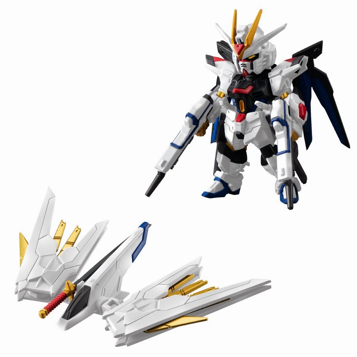 FW Gundam Converge SEED Freedom Revive "Mighty" Car Model Robot Model