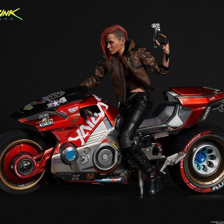 Poseable Figure PureArts Cyberpunk 2077: Yaiba Kusanagi Bundle (Female) 1/6