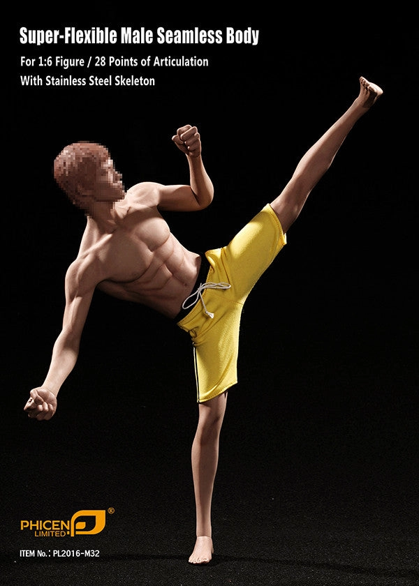 Niche Interest Themed Background Phicen TBLeague M32 Asia Male Seamless 1/6 Body Action Figure