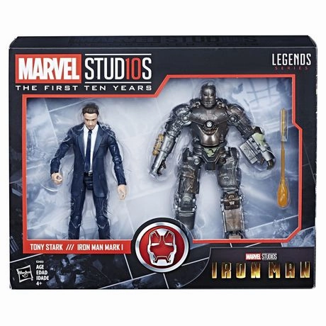 Dog Statue Adventure Character Hasbro Marvel Studios: The First Ten Years Iron Man Tony Stark And Mark I