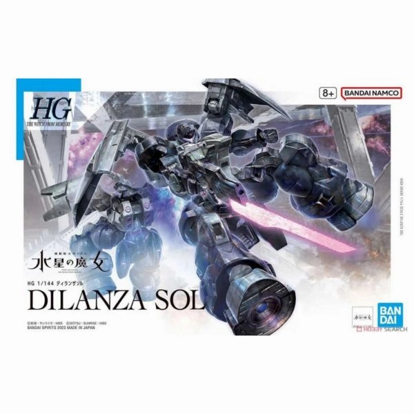 Bandai Hobby HG 1/144 #21 Dilanza Sol 'The Witch from Mercury' (5065113) Tourist Memorabilia Prehistoric Animal