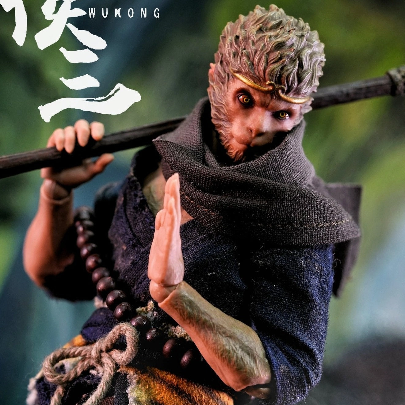 app connected Art Collectible Enveloped Yaomo Series Martial Artist Monk Wukong 1/12