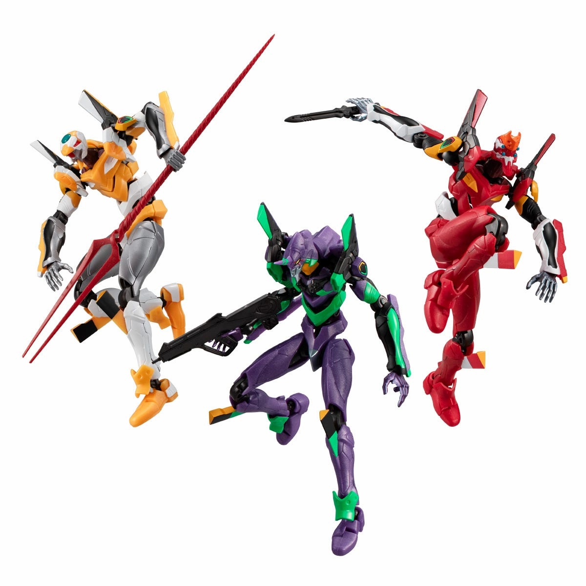 EVA Frame DX Rebuild "Rebuild of Evangelion" EVA FRAME (Set of 3) Character Figure Blind Bag