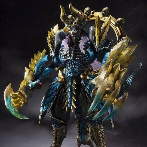 Poseable Figure Critically Acclaimed S.H.FIGUARTS MONSTER HUNTER EVIL GOD AWAKENING ZINOGRE