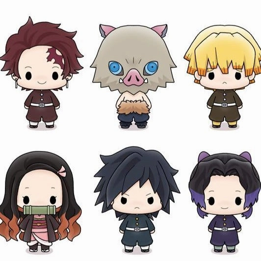 MEGAHOUSE DEMON SLAYER CHOKORIN MASCOT (Set of 6) She Shed