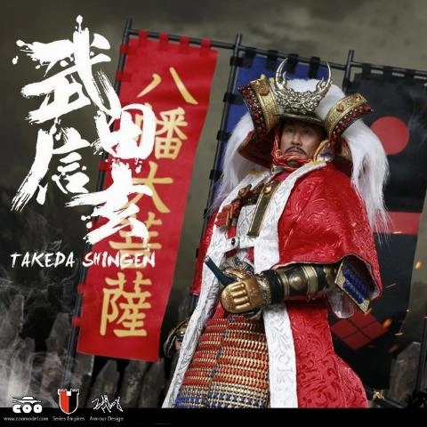 Robot Merchandise Coomodel CM-SE040 Takeda Shingen A.K.A. Tiger of Kai (Exclusive Version) 1/6 Scale Action Figure