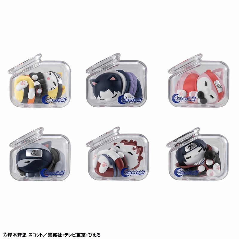 Mega Cat Project Naruto Shippuden Goodnight Nyaruto (Set of 8) Online Game Premium item