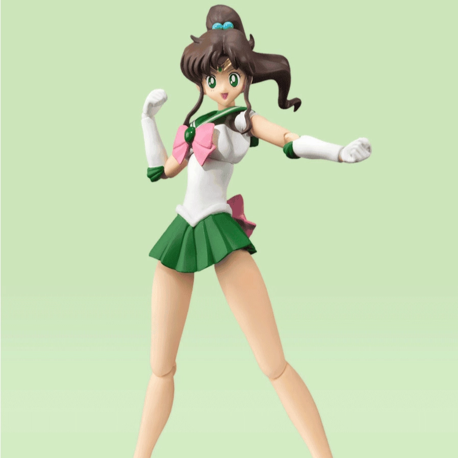 [Backorder] Sailor Jupiter -Animation Color Edition- "Pretty Guardian Sailor Moon" S.H. Figuarts Personal Collection Metallic Finish