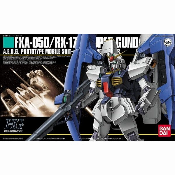 [Backorder] Bandai Hobby HGUC 1/144 #035 Super Gundam (5055728) Celebrity endorsed