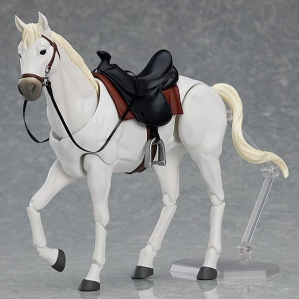 Painted Model Figma 490b Max Factory Horse 2.0 (White)