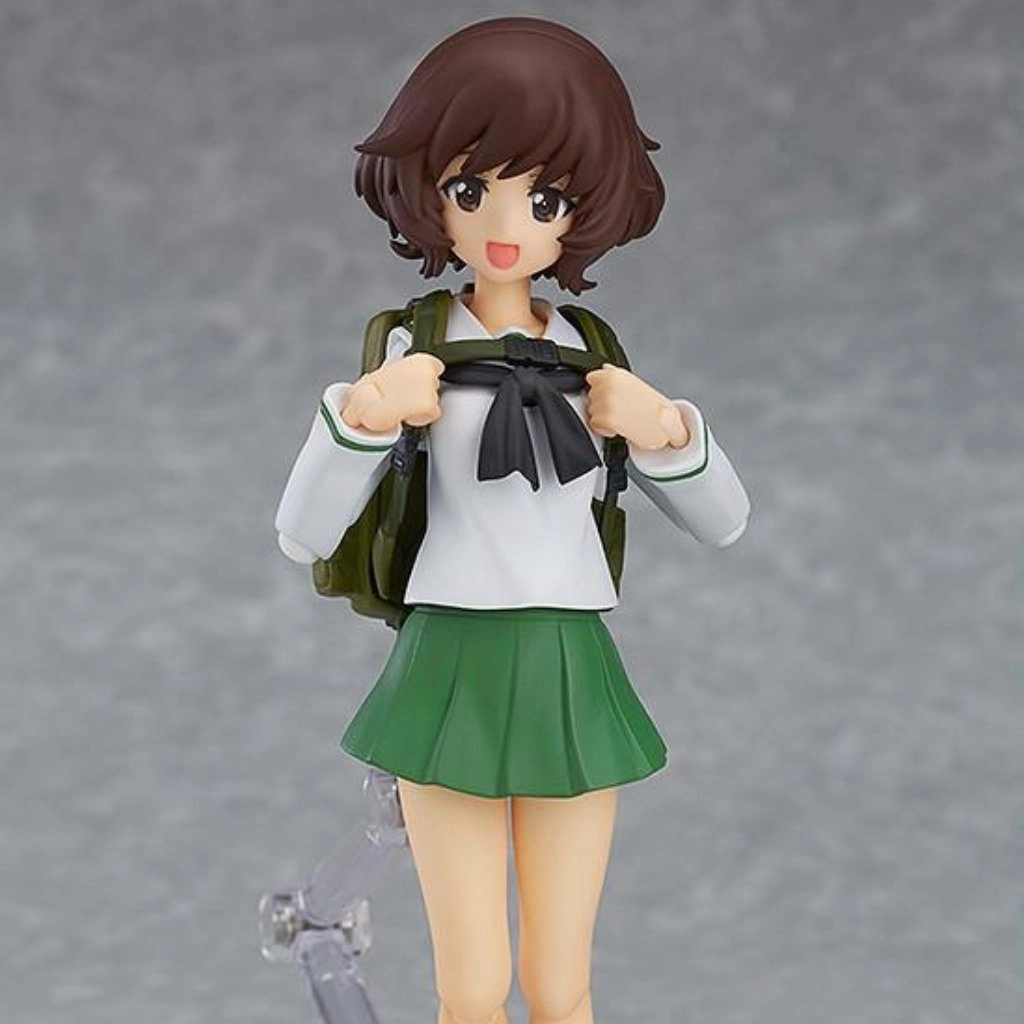 Figma No.344 GIRLS und PANZER der Film Yukari Akiyama: School Uniform ver. app connected Designer Art