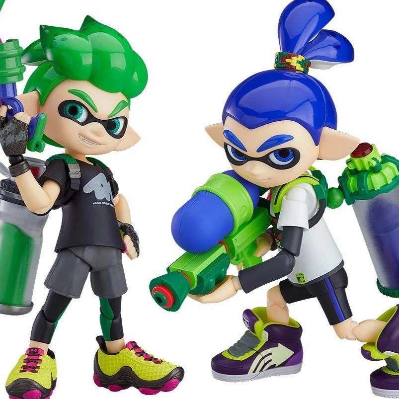 Figma No.462-DX Splatoon/Splatoon 2 Splatoon Boy: DX Edition Superhero Art Chibi Character