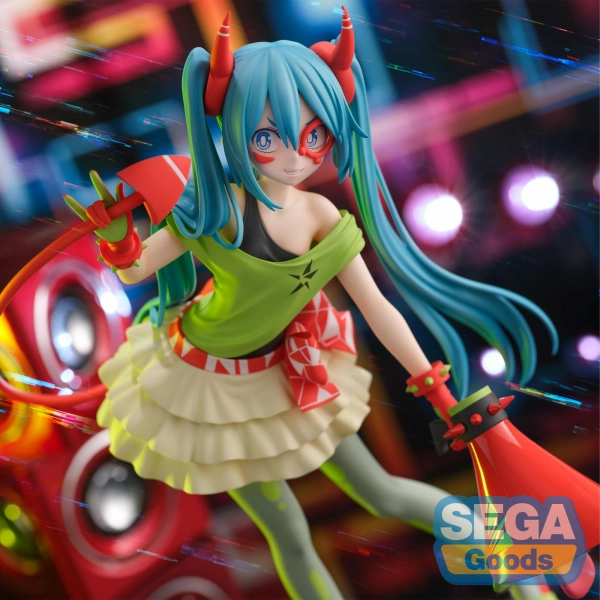 FIGURIZM?? "Hatsune Miku -Project DIVA- X" "Hatsune Miku - DE:MONSTAR T.R." Miniature Item Vinyl Collection