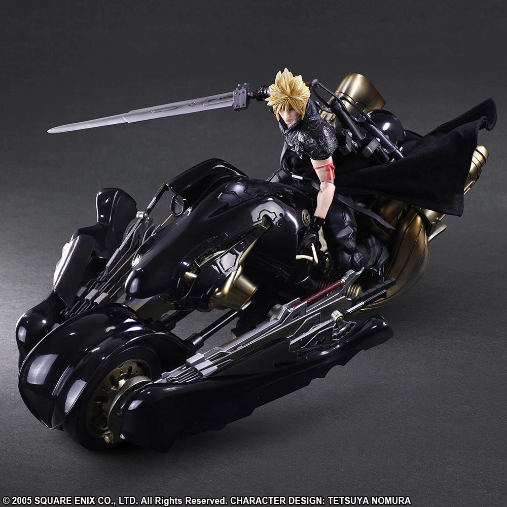 Final Fantasy VII: Advent Children Play Arts Kai Cloud Strife and Fenrir (Reissue) Variant Cover