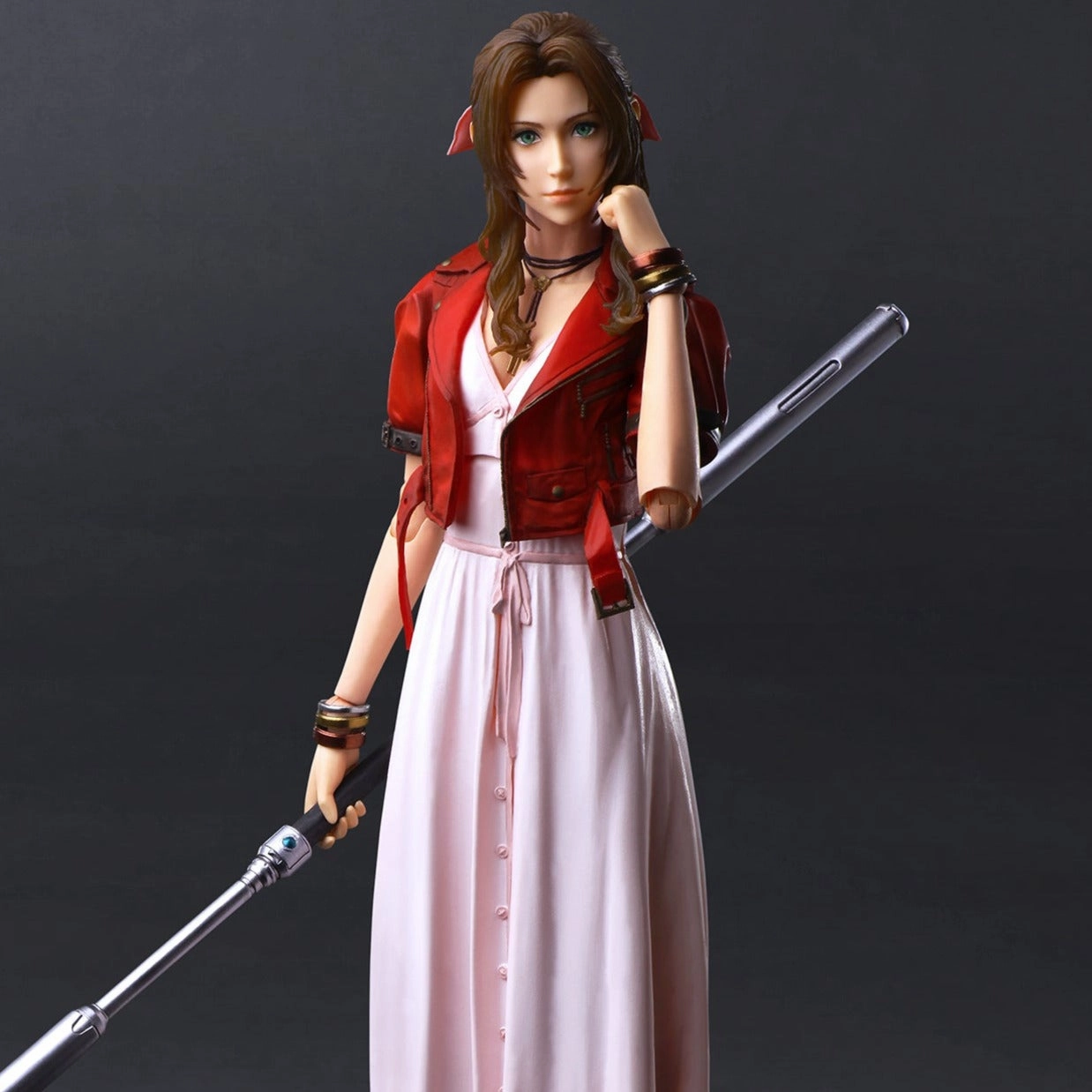 Final Fantasy VII Rebirth Play Arts Kai Aerith Gainsborough Collectible Art