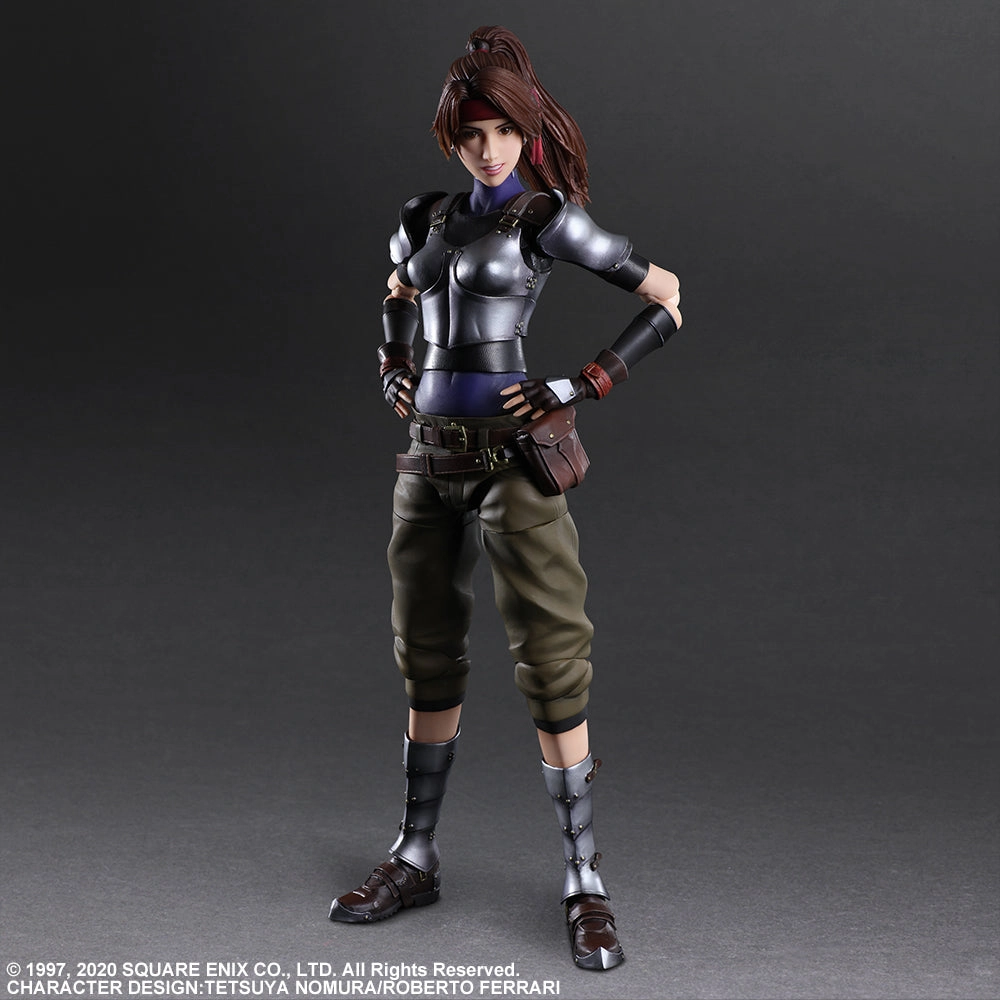 Realistic Art Final Fantasy VII Remake Play Arts Kai Jessie