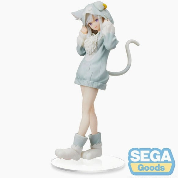 PVC Article Re:ZERO - Starting Life in Another World - Emilia - The Great Spirit Puck - SPM Figure