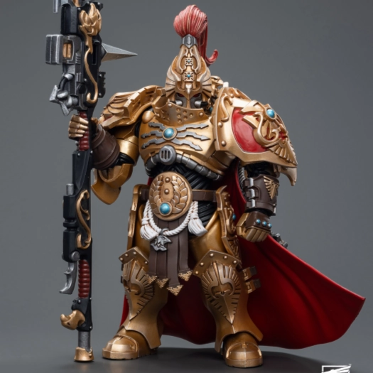 WARHAMMER 40K Adeptus Custodes Shield Captain with Guardian Spear Toy Collection Gaming Display