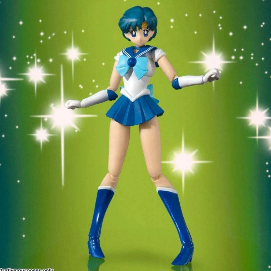 [Backorder] Sailor Mercury -Animation Color Edition- "Pretty Guardian Sailor Moon" S.H.Figuarts Robot Display