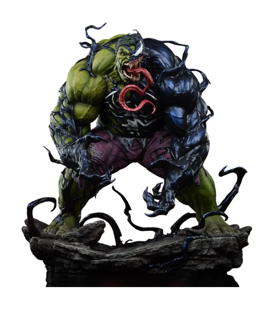 Desktop Figure Ancient Sculpture Sideshow Collectibles Venomized Hulk - Marvel Comics - SS300903 - Premium Format Collectible Statue