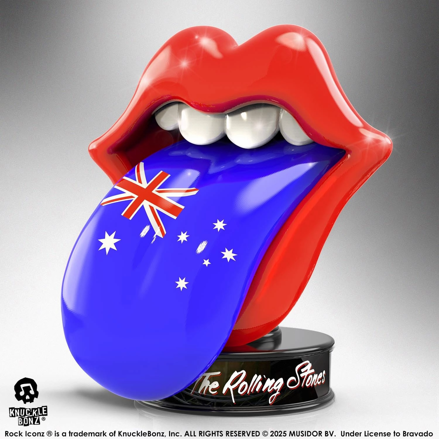 Virtual Good Knucklebonz Rolling Stones Licks (Australia Version) 3D Vinyl Statue