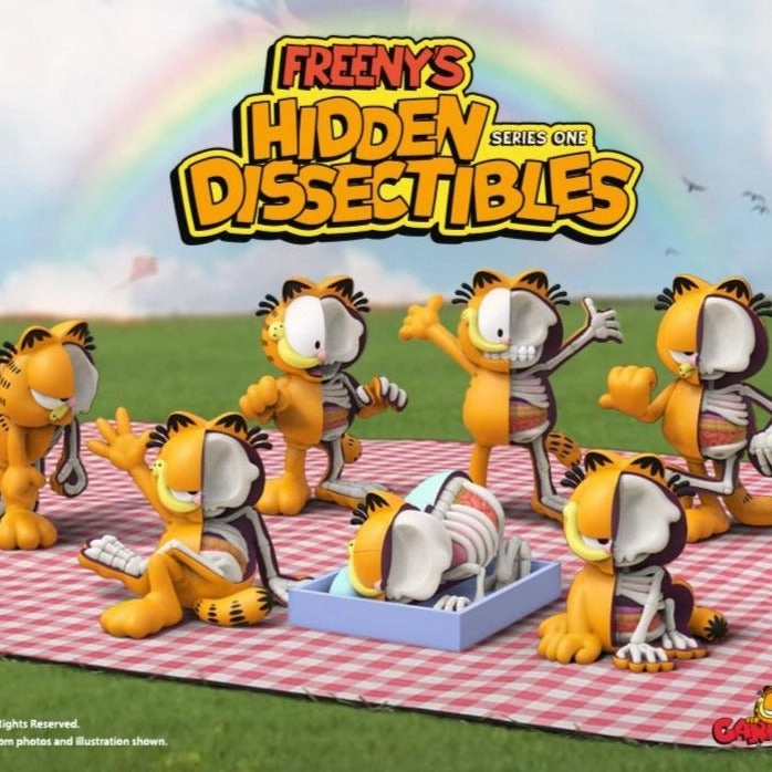 Serious Investor Freeny's Hidden Dissectibles: Garfield (Set of 6)
