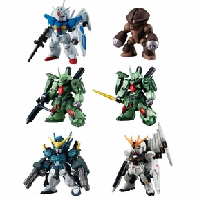 FW Gundam Converge 10TH ANNIVERSARY SELECTION 02 (SET of 6) Desert Creature