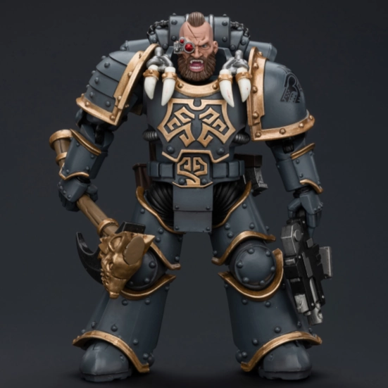 WARHAMMER Space Wolves Grey Slayer Pack Grey Slayer 2 Fireplace Mantel